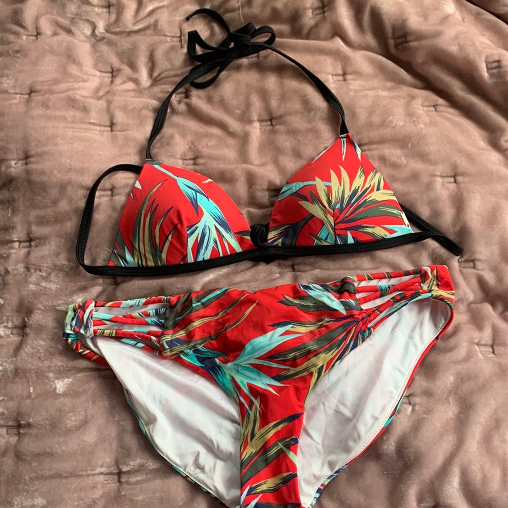 red bikini